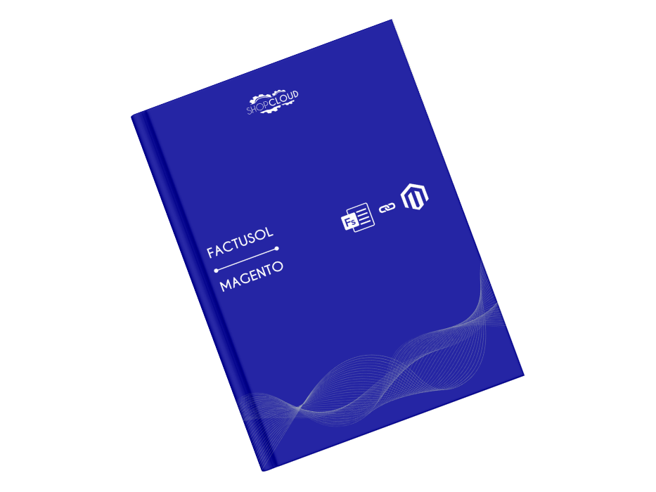 Mockup de manual de Magento con Factusol