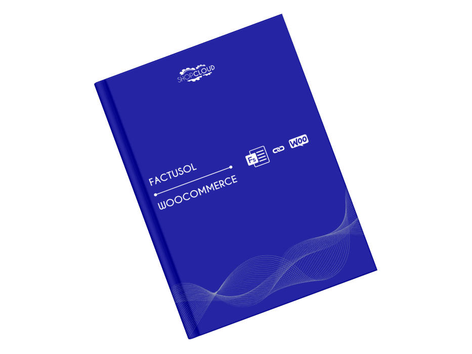 Mockup de manual de WooCommerce con Factusol